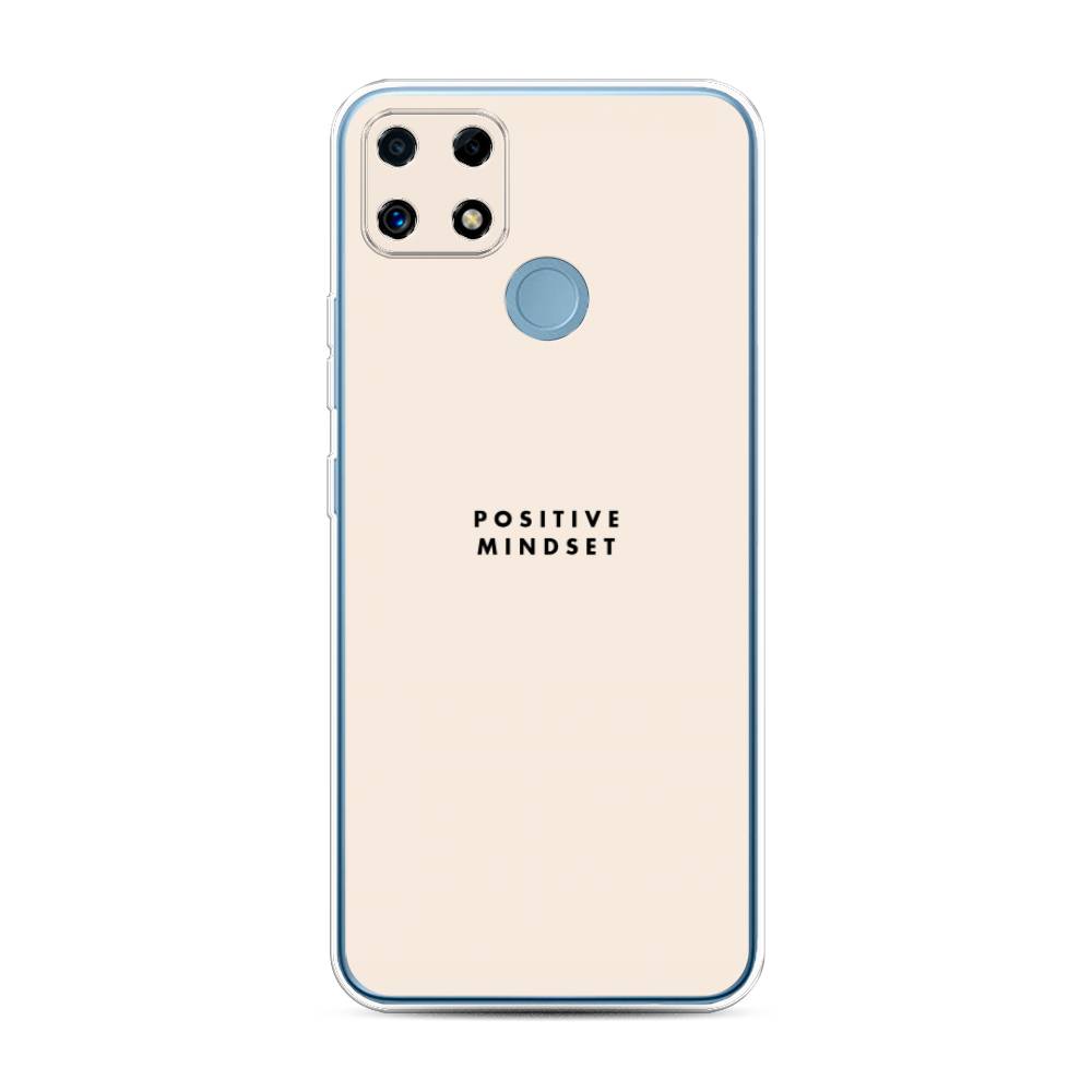 

Силиконовый чехол "Позитивное мышление" на Realme C25s, 257450-7