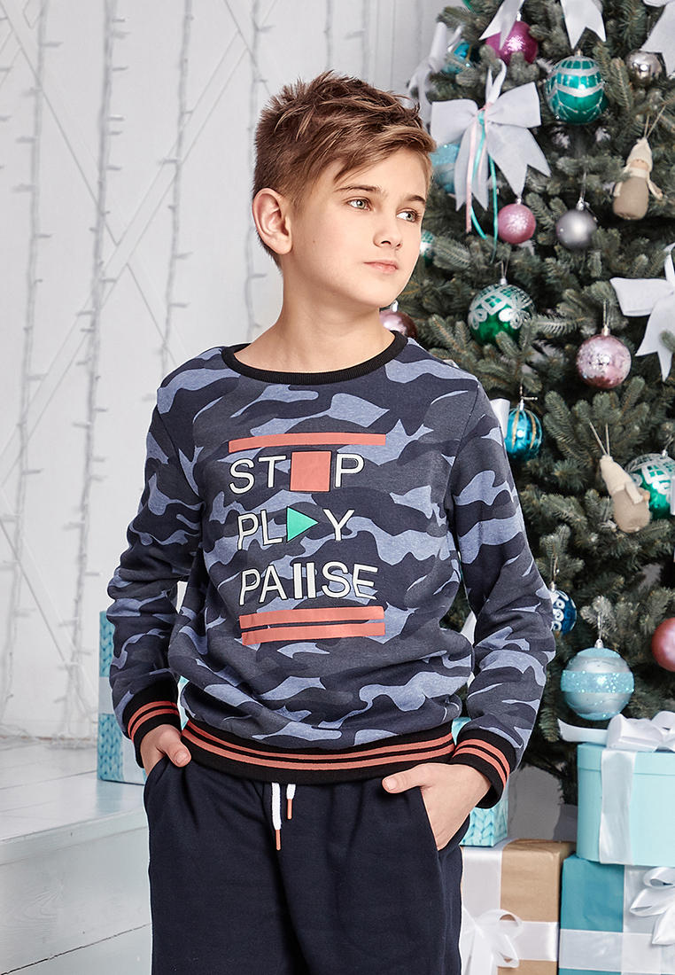 

Толстовка детская Daniele patrici AW19C21503232 разноцветный р.146, AW19C21503232