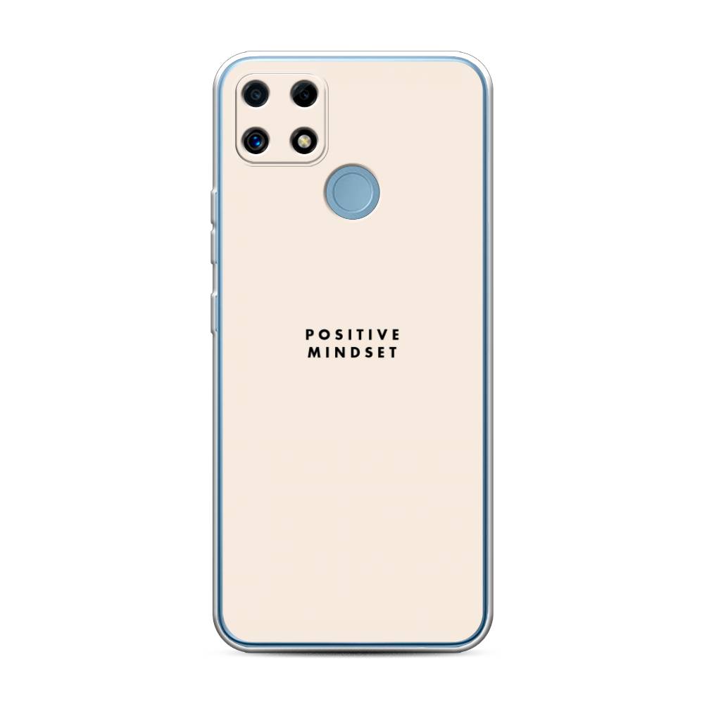 

Силиконовый чехол "Позитивное мышление" на Realme C25, 256950-7