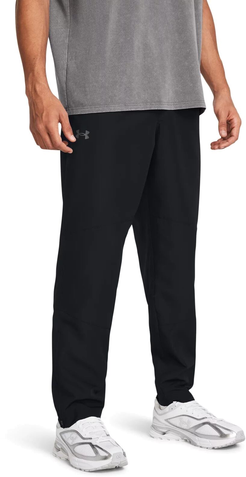 

Спортивные брюки мужские Under Armour Ua Legacy Windbreaker Pant черные M, Черный, Ua Legacy Windbreaker Pant