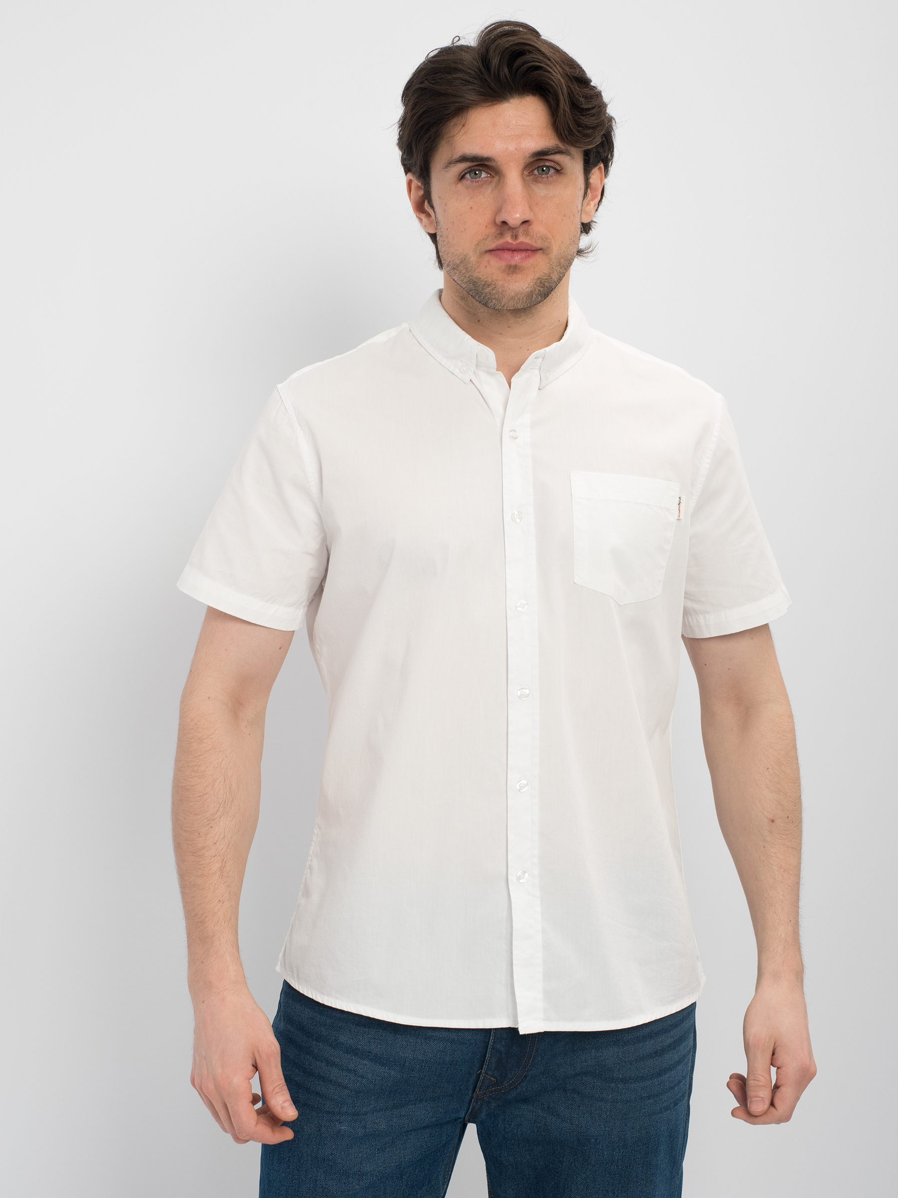 фото Рубашка мужская lee cooper shirt белая s