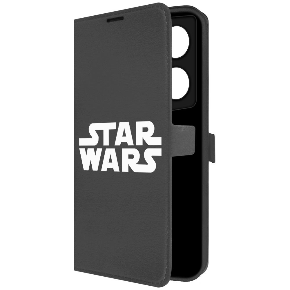 

Чехол-книжка Krutoff Eco Book для Tecno Camon 20 Premier Star Wars, Черный