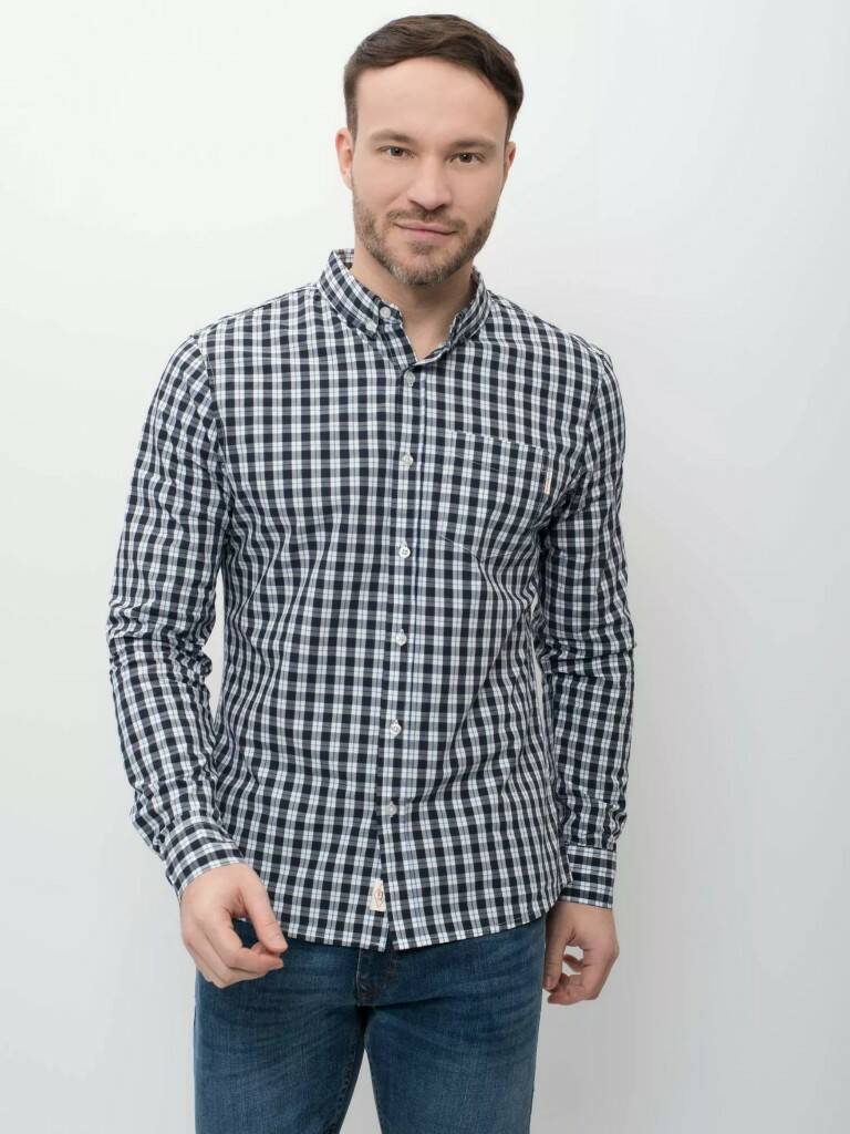 фото Рубашка мужская lee cooper men valon shirt черная 2xl