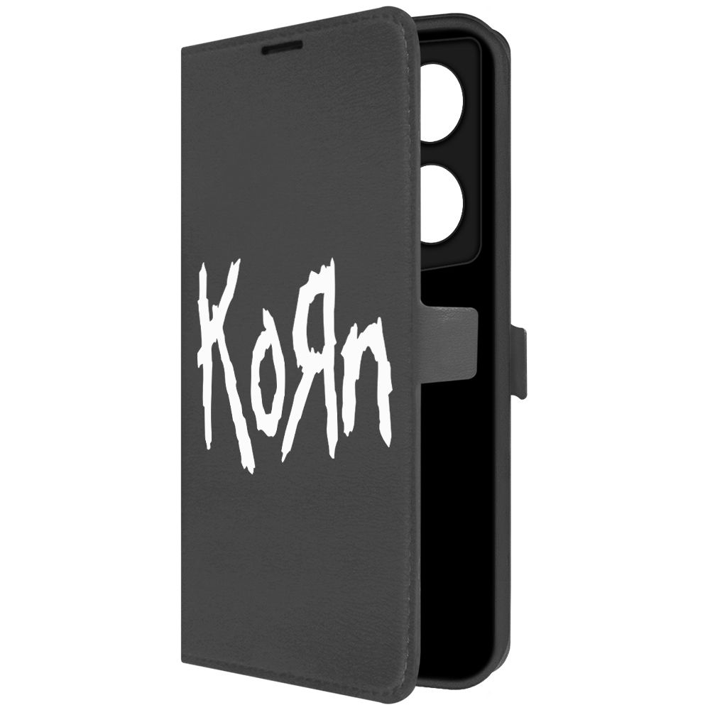 

Чехол-книжка Krutoff Eco Book для TECNO Camon 20 Premier Korn (Корн) (черный)