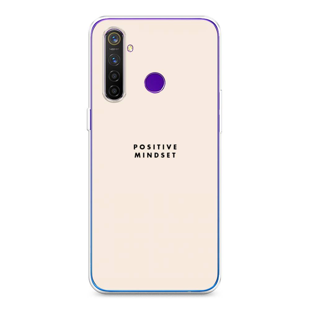 

Силиконовый чехол "Позитивное мышление" на Realme 5 Pro, 251650-7