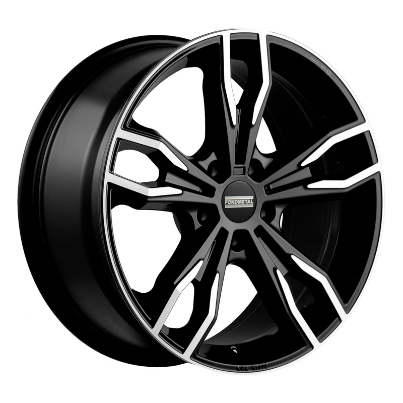 

Колесный диск FondMetal, Alke 8x18/5x112ET30 66.5 GlossBlackMachined, Черный