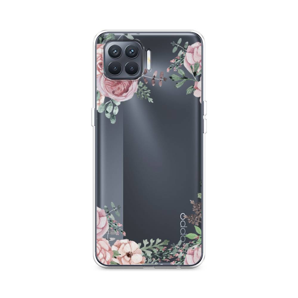 

Чехол Awog на Oppo Reno 4 Lite/A93 "Нежные розы акварель", Разноцветный, 254550-8