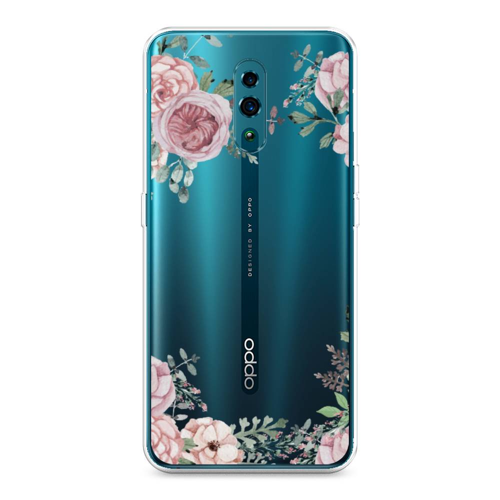 

Чехол Awog на Oppo Reno "Нежные розы акварель", Разноцветный, 250750-8