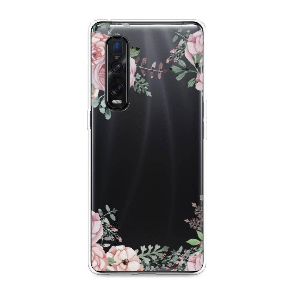 

Чехол Awog на Oppo Find X2 Pro "Нежные розы акварель", Разноцветный, 253350-8