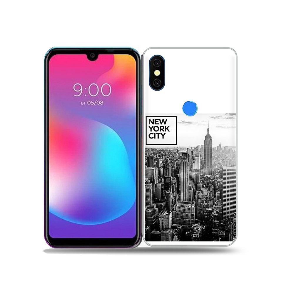 

Чехол MyPads Tocco для BQ 5730L черно белый ньюерк, Прозрачный, Tocco