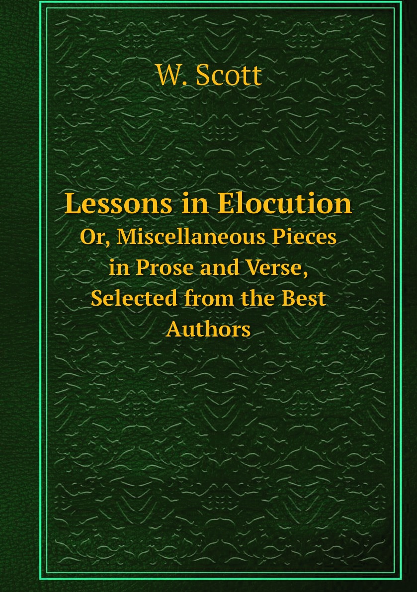 

Lessons in Elocution