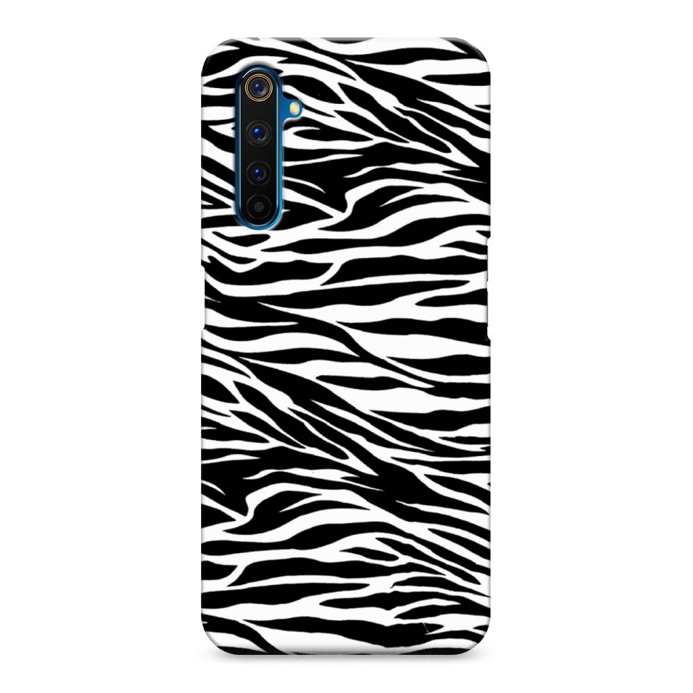 

Пластиковый чехол "Принт зебра" на Realme 6 Pro, 252820-5
