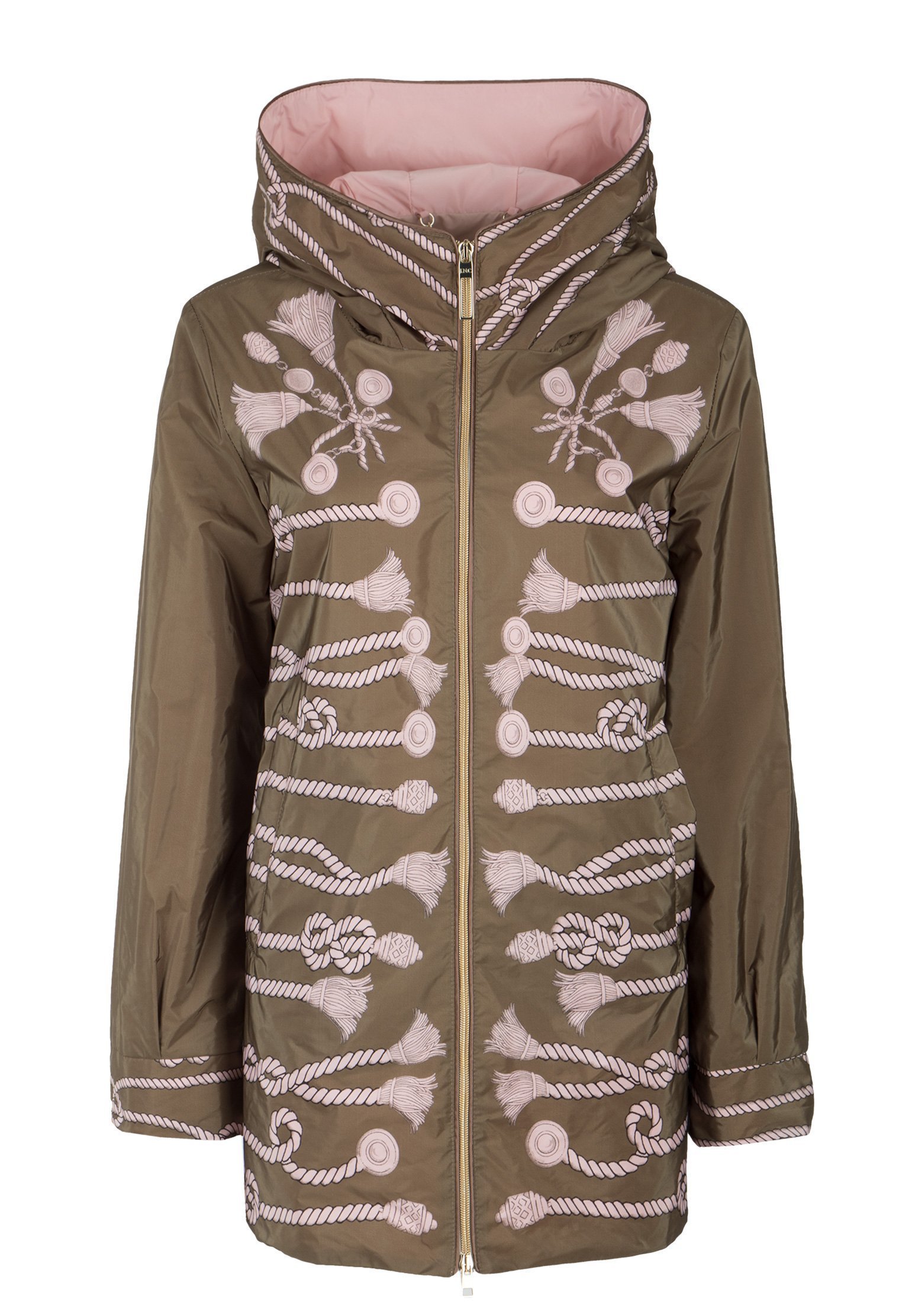 Плащ женский J.N.C. 116959 зеленый 44 IT