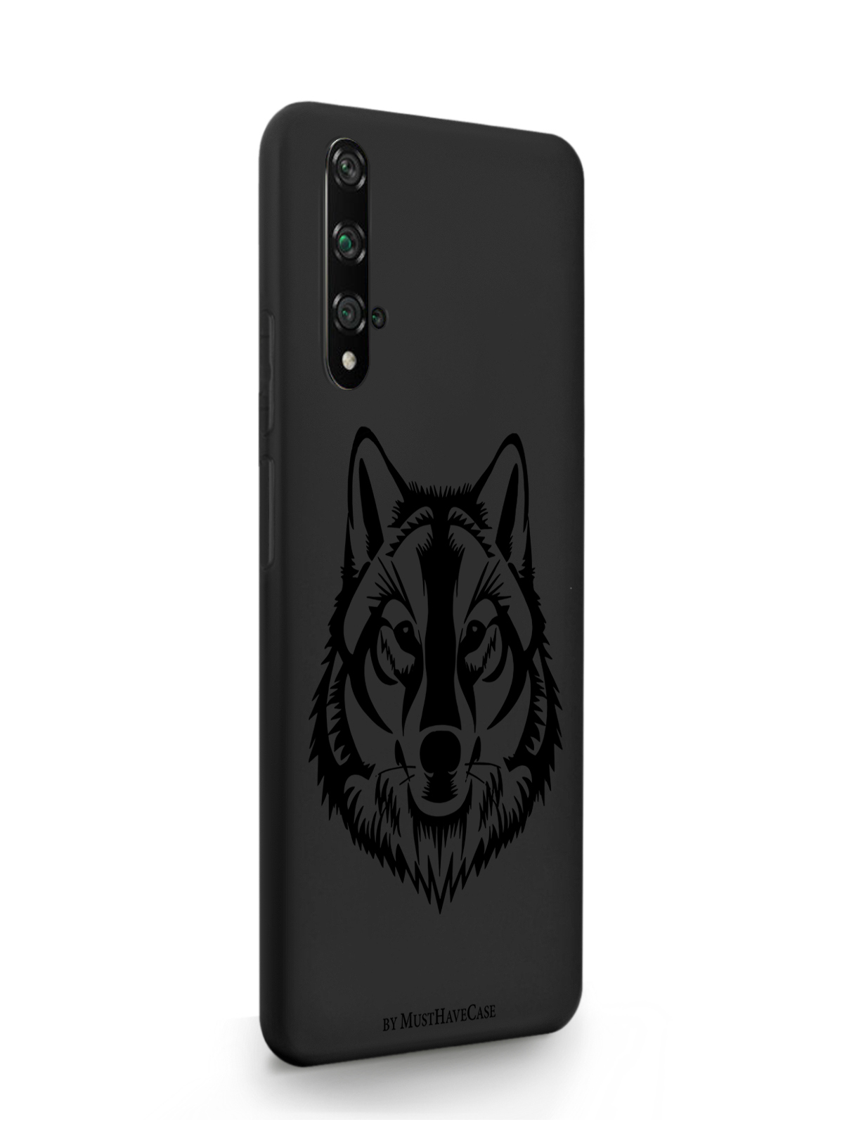 

Чехол MustHaveCase HONOR 20 Pro Волк черный, HONOR 20 Pro Волк