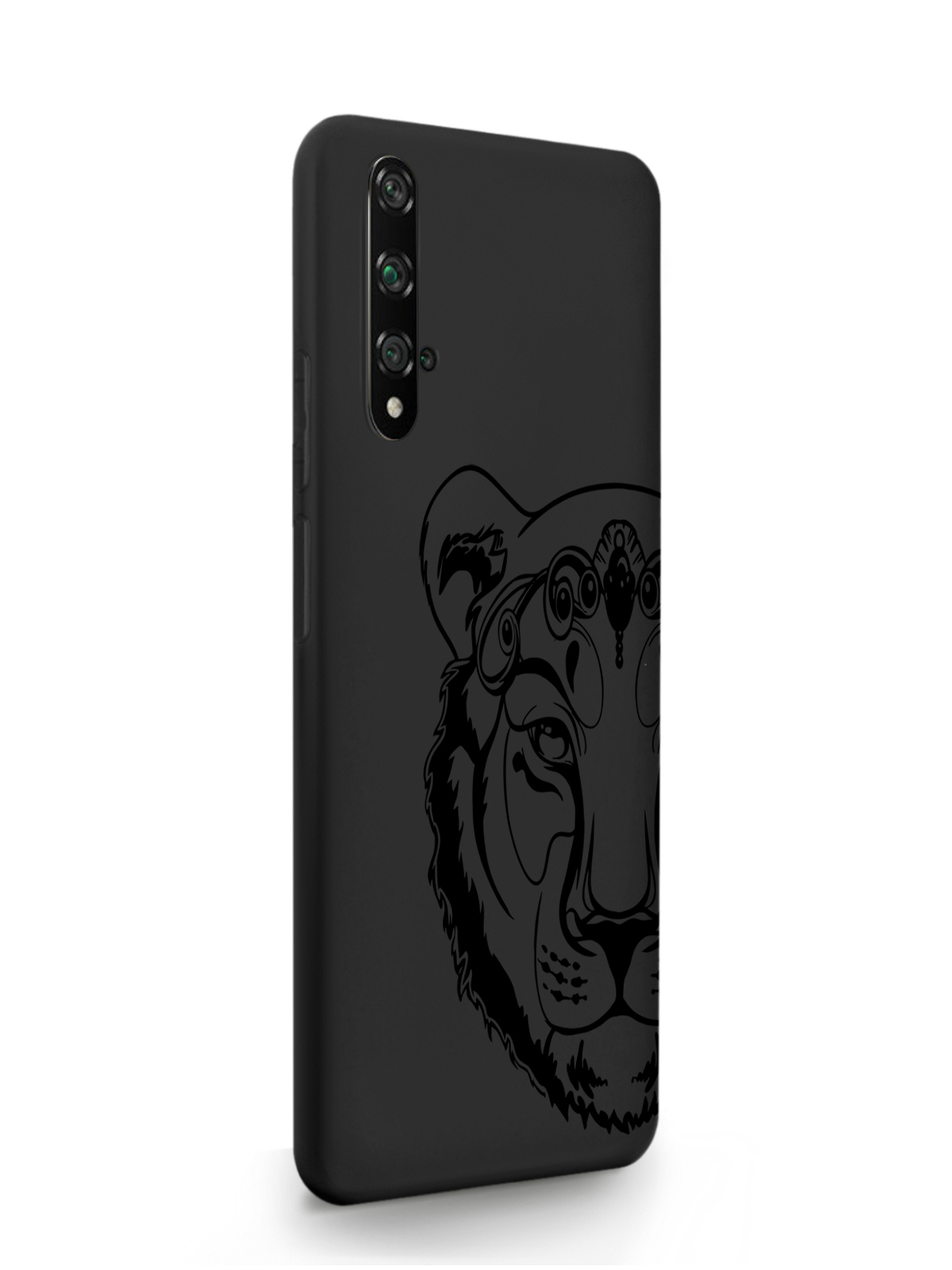 

Чехол MustHaveCase HONOR 20 Pro Львица черный, HONOR 20 Pro Львица