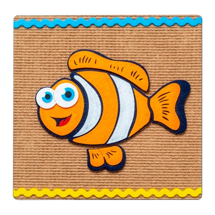 Коврик-пазл Рыбка