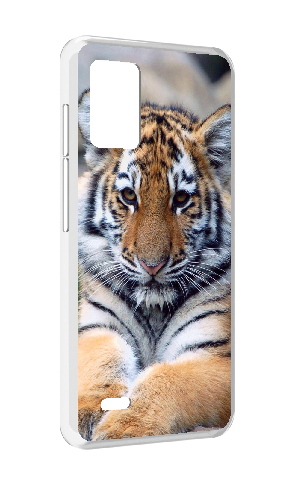

Чехол MyPads Тигренок для UMIDIGI Bison X10S / Bison X10G, Прозрачный, Tocco