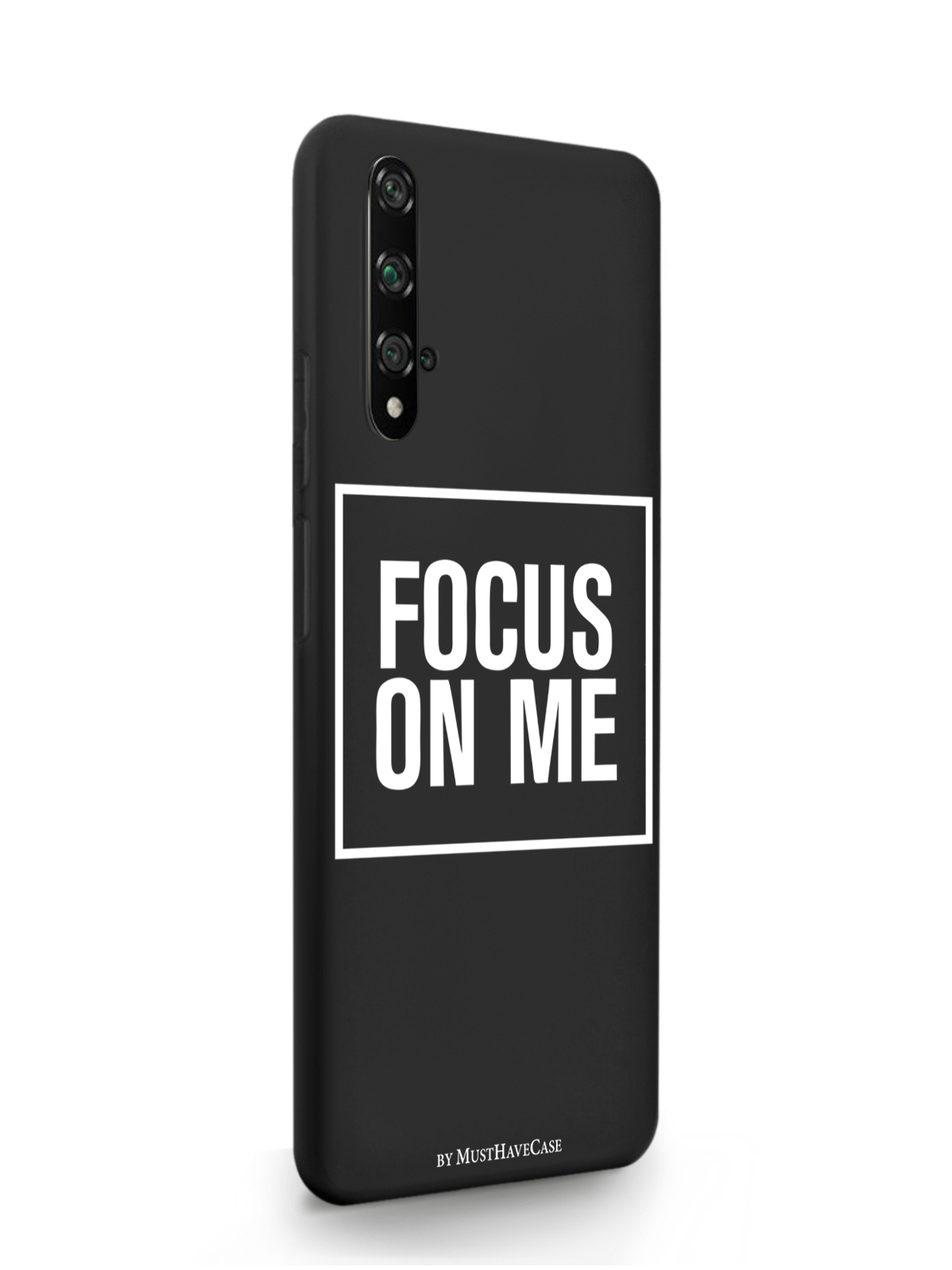 фото Чехол musthavecase honor 20 pro focus on me черный