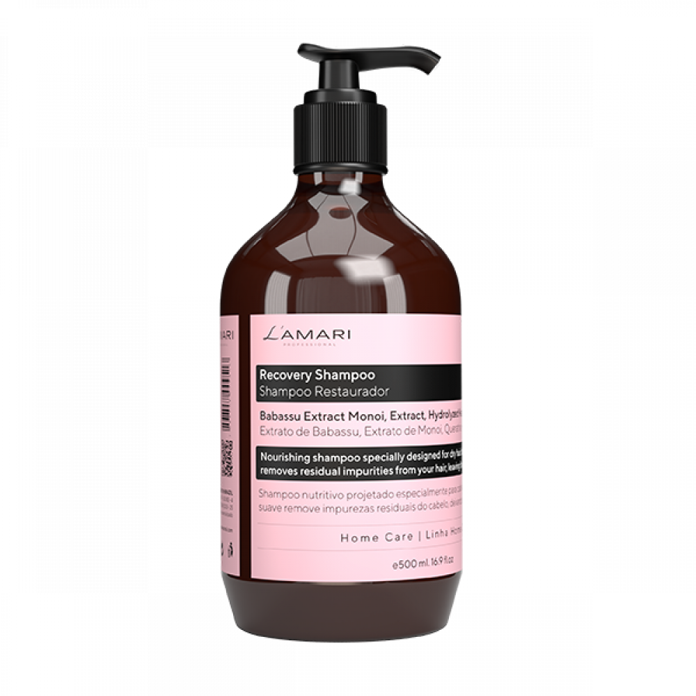 Шампунь безсульфатный L'AMARI Recovery Shampoo для домашнего ухода 500 мл шампунь дуо питание высокоинтенсивный keralex double nutrient shampoo пк1108 250 мл