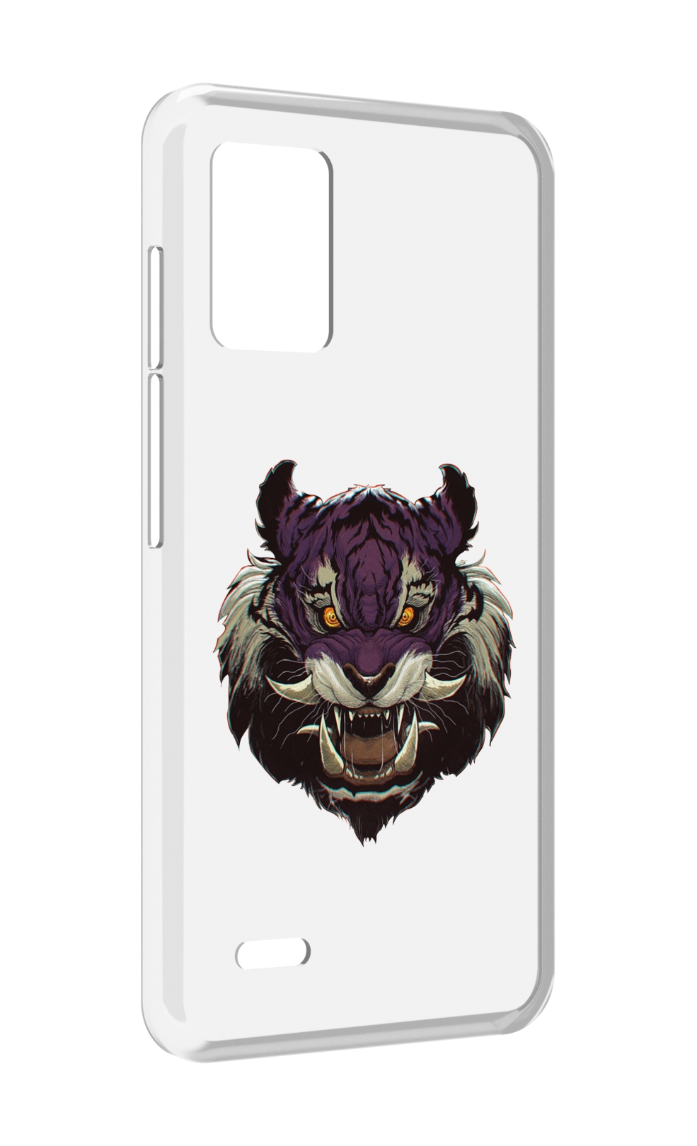 

Чехол MyPads Страшный-тигр для UMIDIGI Bison X10S / Bison X10G, Прозрачный, Tocco