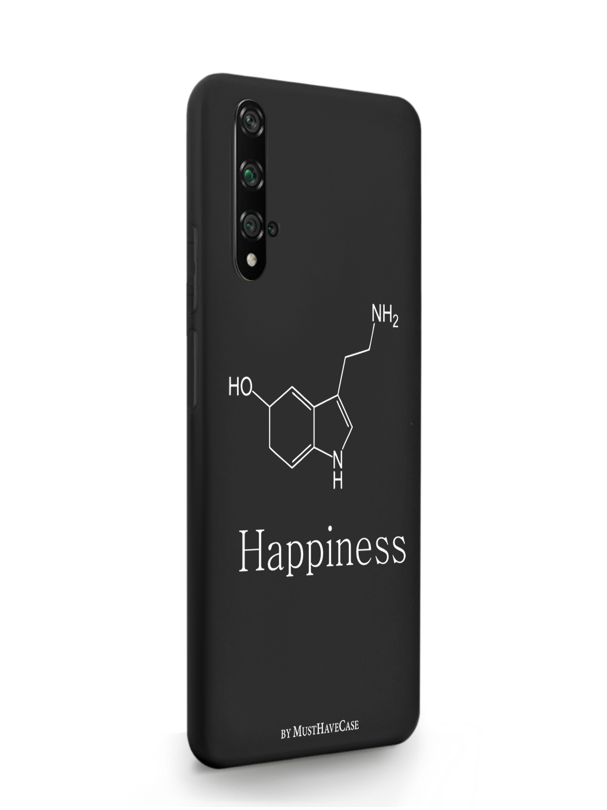

Чехол MustHaveCase HONOR 20 Pro Молекула счастья черный, Черный;белый, HONOR 20 Pro Молекула счастья