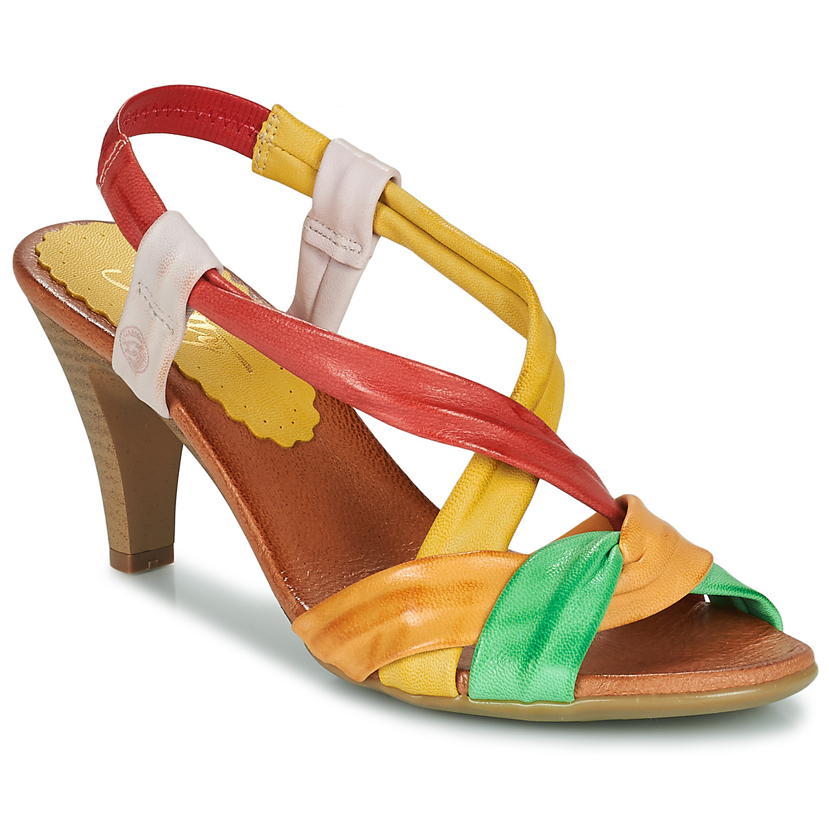 

Босоножки женские Betty London 21634395 разноцветные 37 EU, Разноцветный, 21634395