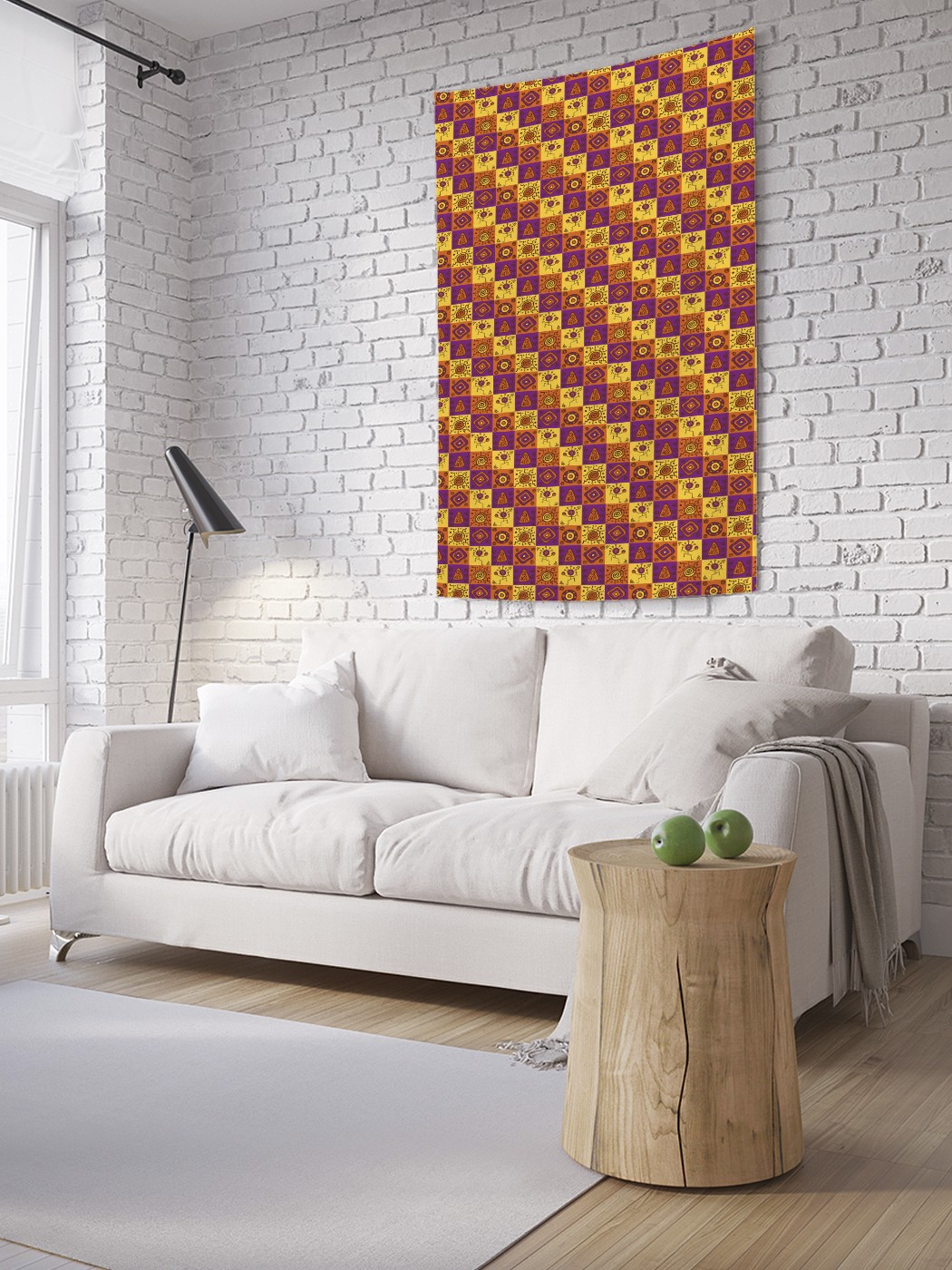 

Вертикальное фотопанно на стену JoyArty Африканский этнос в векторе 150x200 см, Африканский этнос в векторе