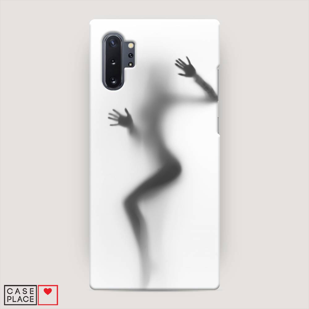 

Пластиковый чехол "Девушка в душе" на Samsung Galaxy Note 10 +, 28520-5