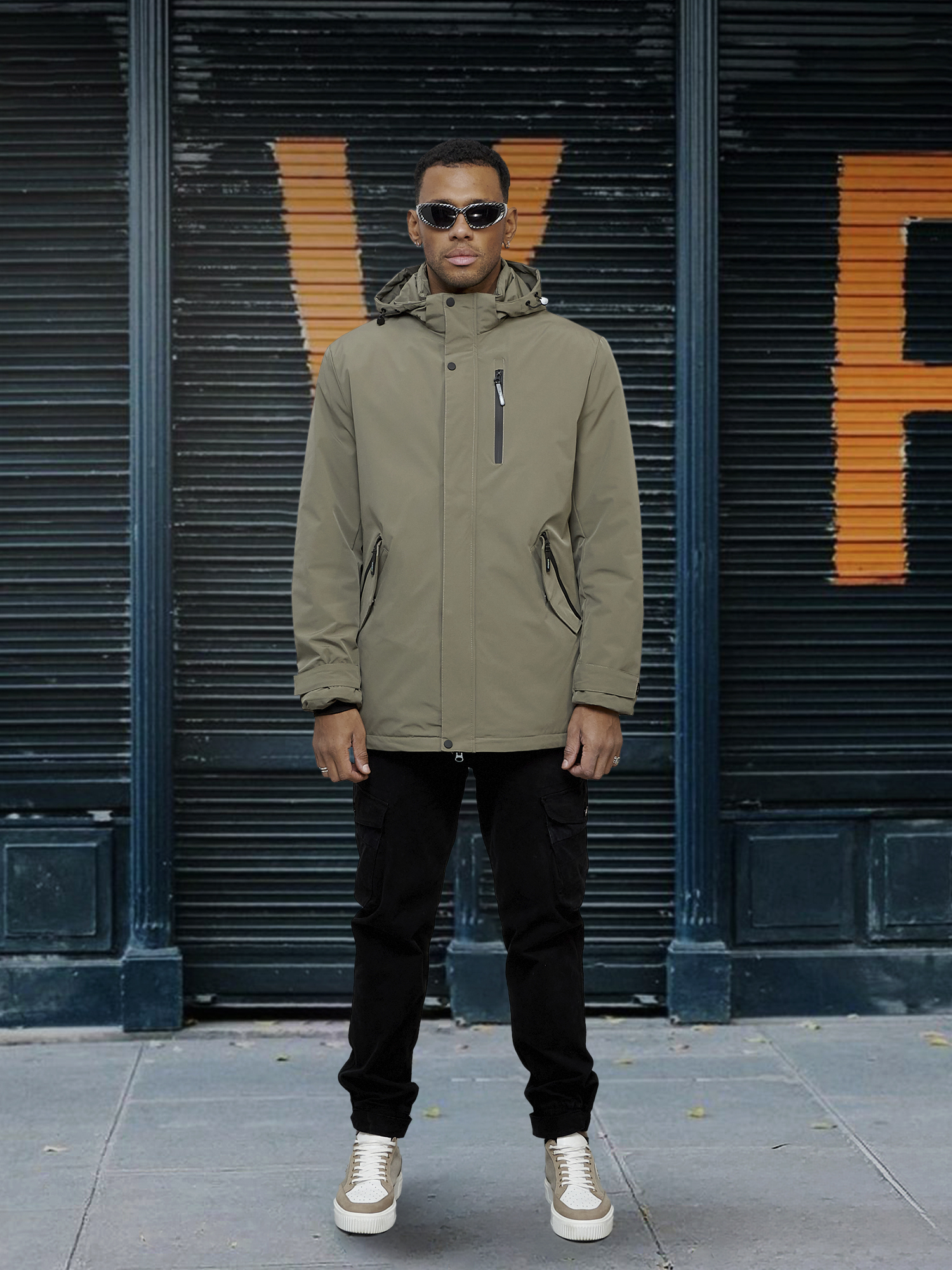 

Куртка мужская NoBrand OI-3370 серая 4XL, Серый, OI-3370