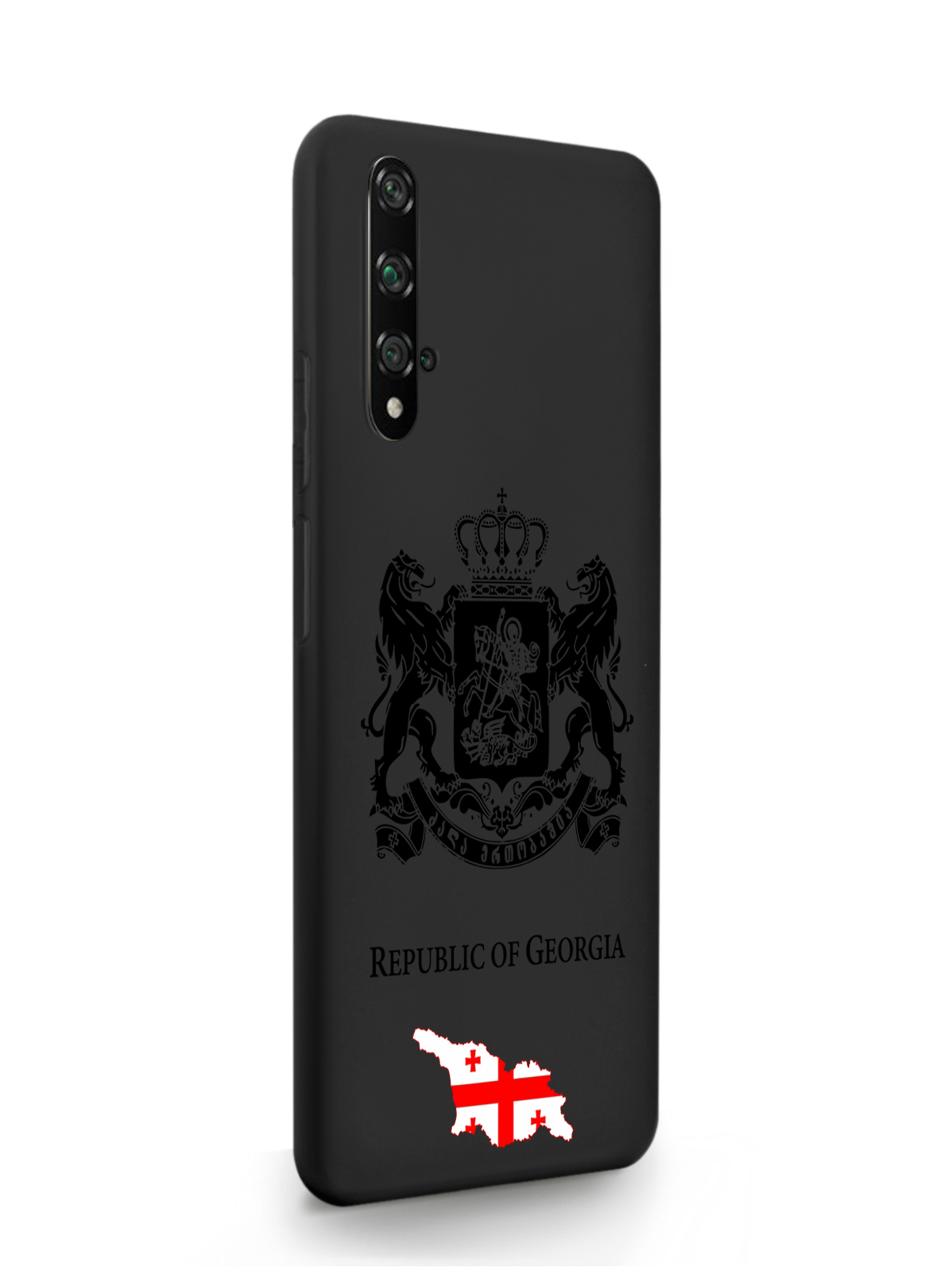 

Чехол SignumCase HONOR 20 Черный лаковый Герб Грузии черный, HONOR 20 Черный лаковый Герб Грузии
