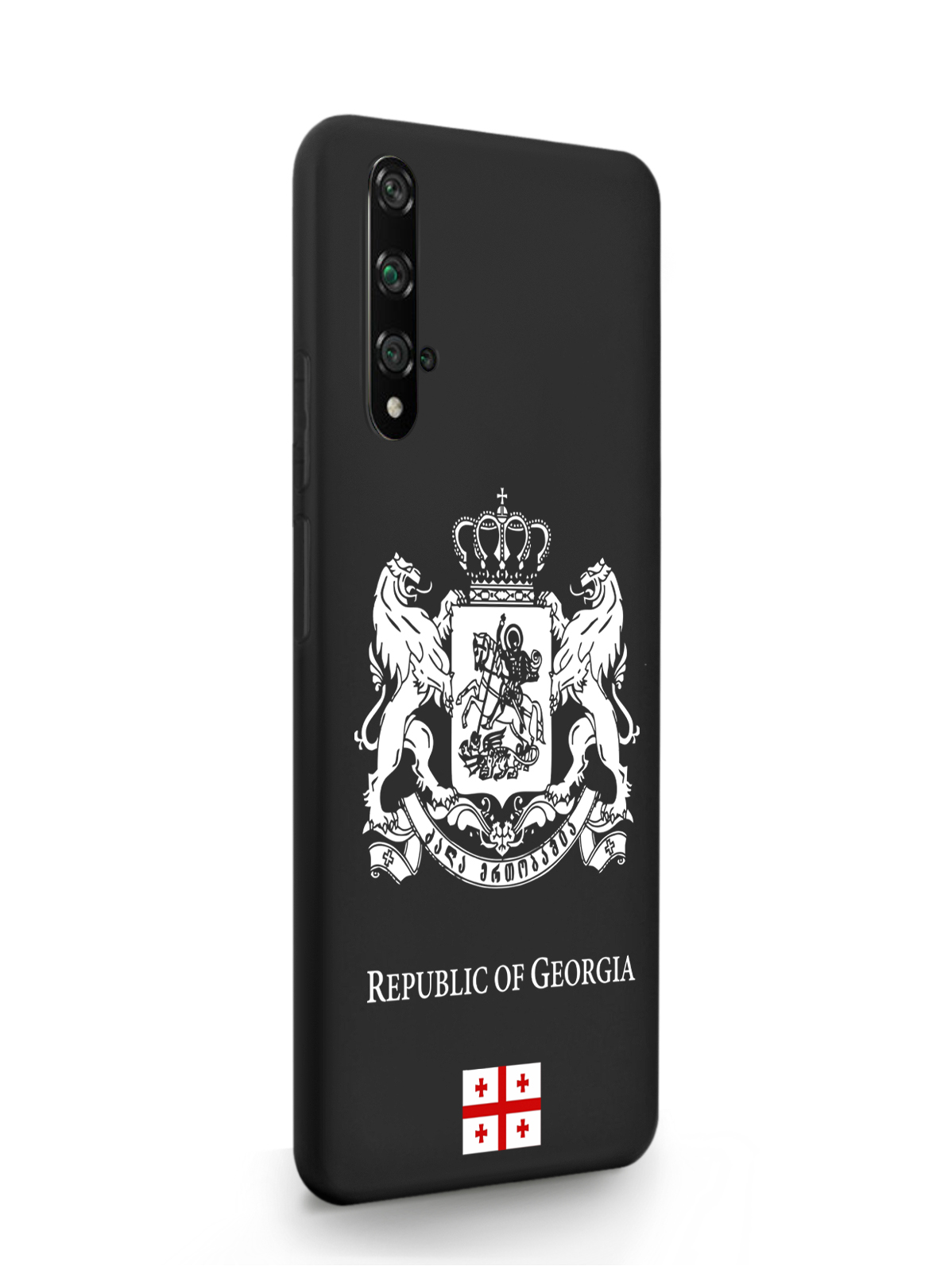 

Чехол SignumCase HONOR 20 Белый Герб Грузии черный, Золотистый;черный, HONOR 20 Белый Герб Грузии