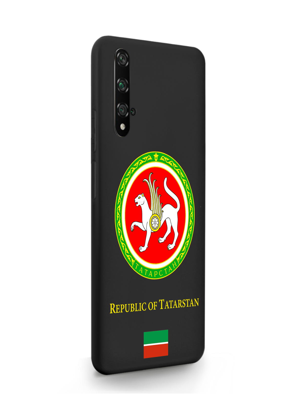 

Чехол SignumCase HONOR 20 Герб Татарстана черный, Разноцветный, HONOR 20 Герб Татарстана