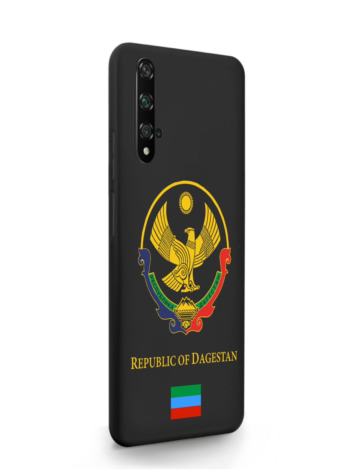 

Чехол SignumCase HONOR 20 Герб Дагестана черный, Разноцветный, HONOR 20 Герб Дагестана