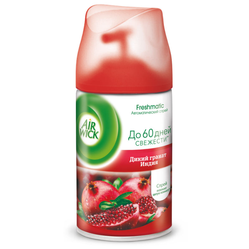 

Сменный баллон Air Wick freshmatic дикий гранат