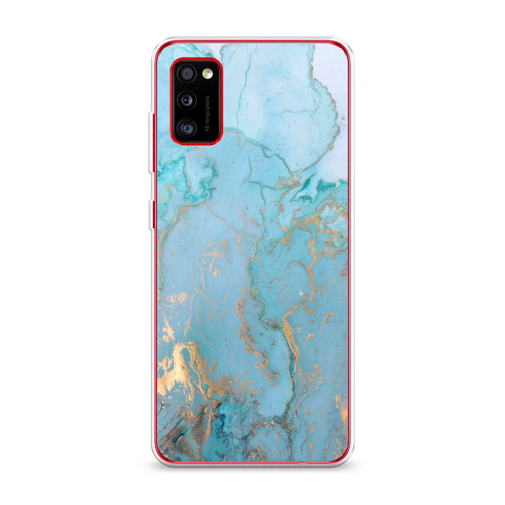

Чехол Awog на Samsung Galaxy A41 / Самсунг A41 "Голубой мрамор рисунок", Разноцветный, 2100450-3