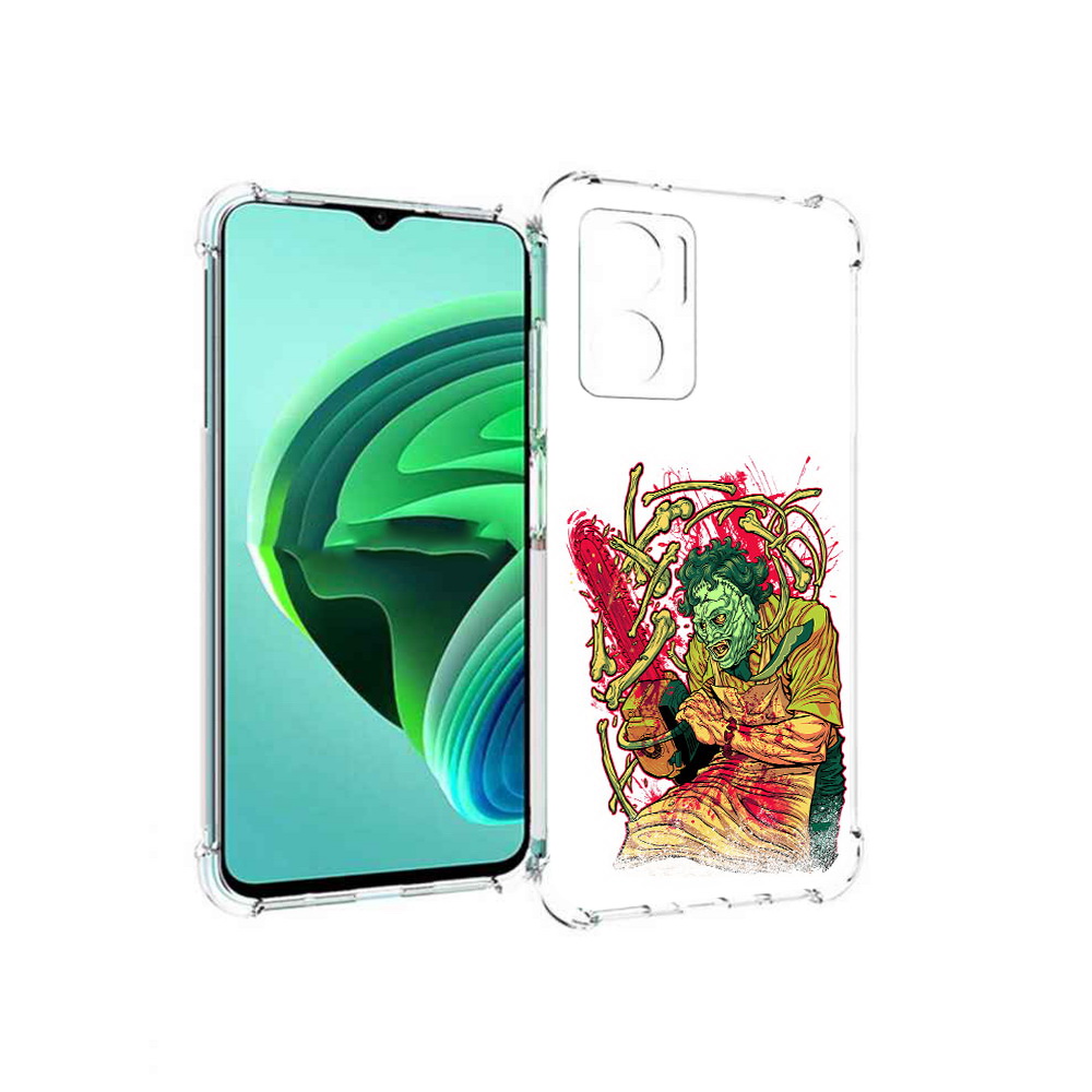 Чехол MyPads яркий мясник для Xiaomi Redmi Note 11E 5G/Redmi 11 Prime 5G/Redmi 10 5G