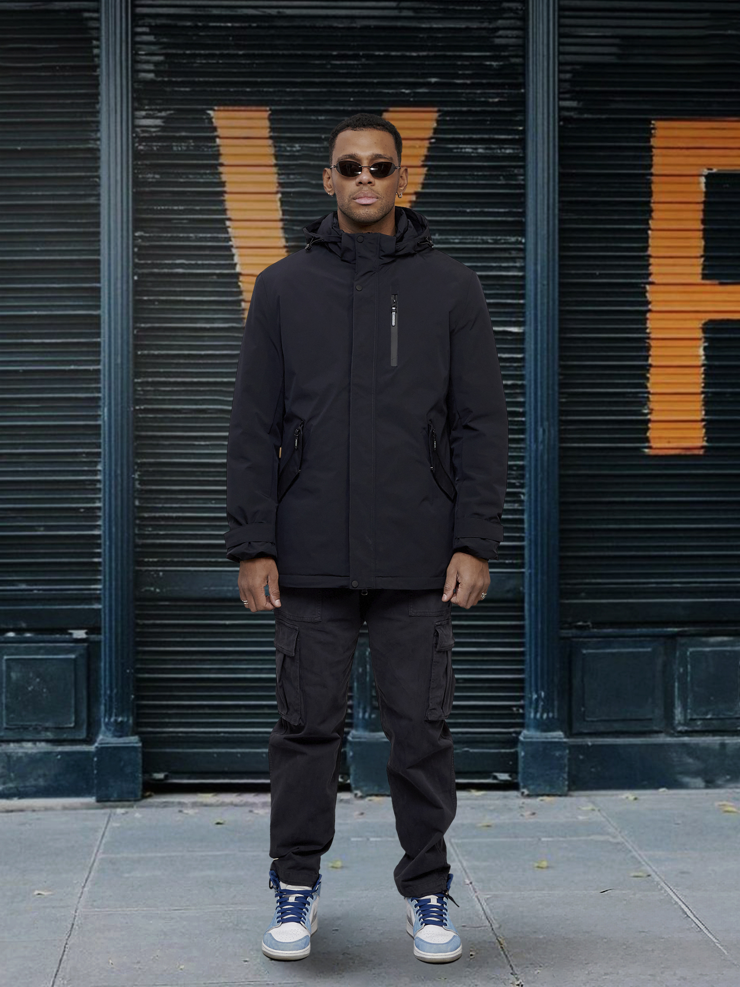 

Куртка мужская NoBrand OI-3370 синяя 4XL, Синий, OI-3370