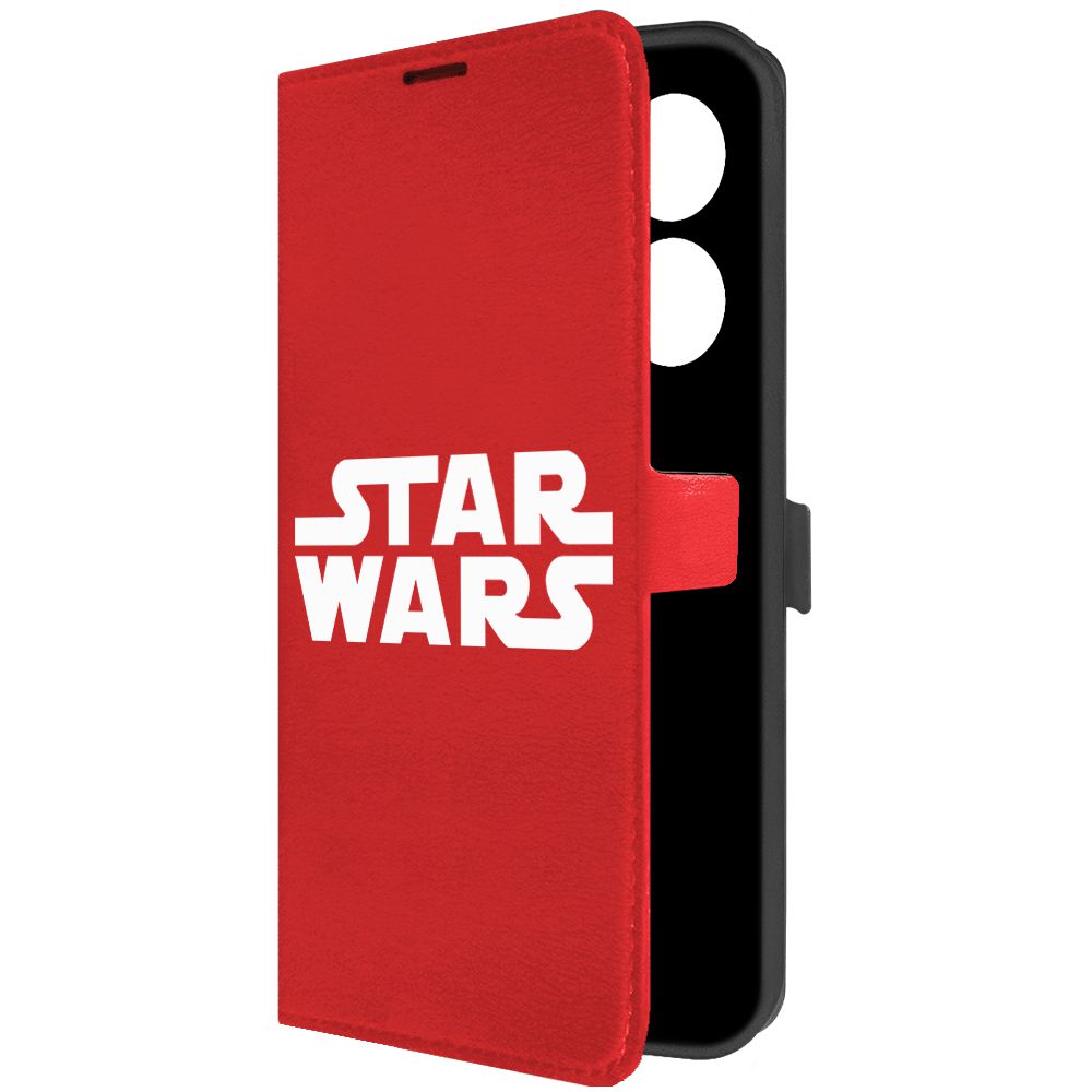 

Чехол-книжка Krutoff Eco Book для Tecno Camon 20 Star Wars красный