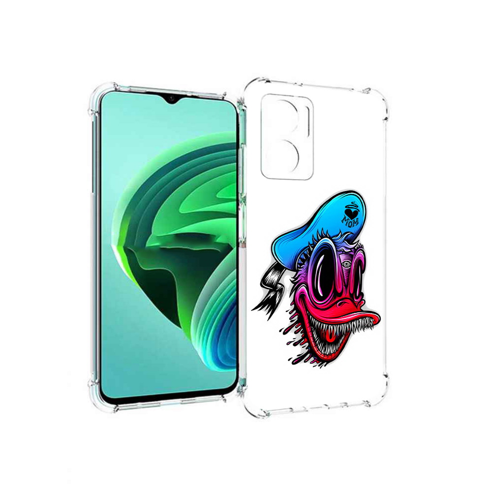 

Чехол MyPads Дональд для Xiaomi Redmi Note 11E 5G/Redmi 11 Prime 5G/Redmi 10 5G, Прозрачный, Tocco