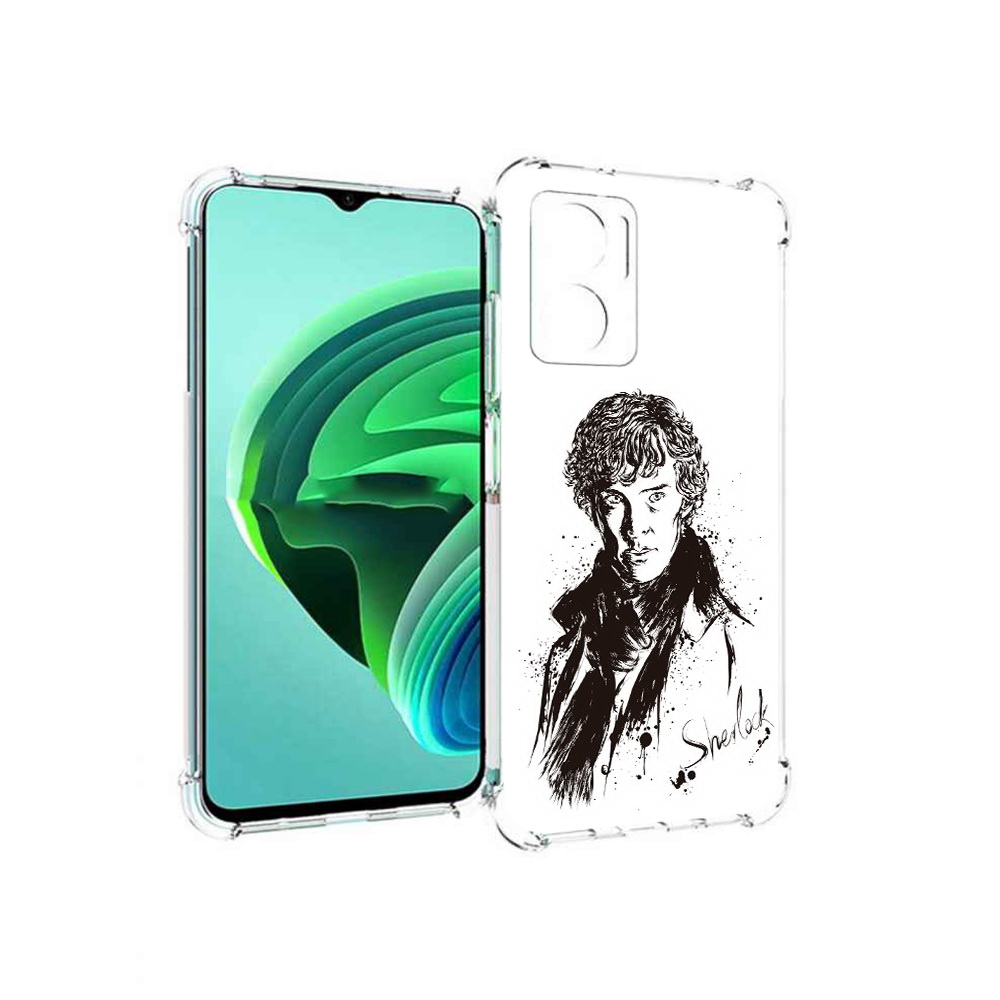 

Чехол MyPads шерлок холмс портрет для Xiaomi Redmi Note 11E 5G/Redmi 11 Prime 5G, Прозрачный, Tocco