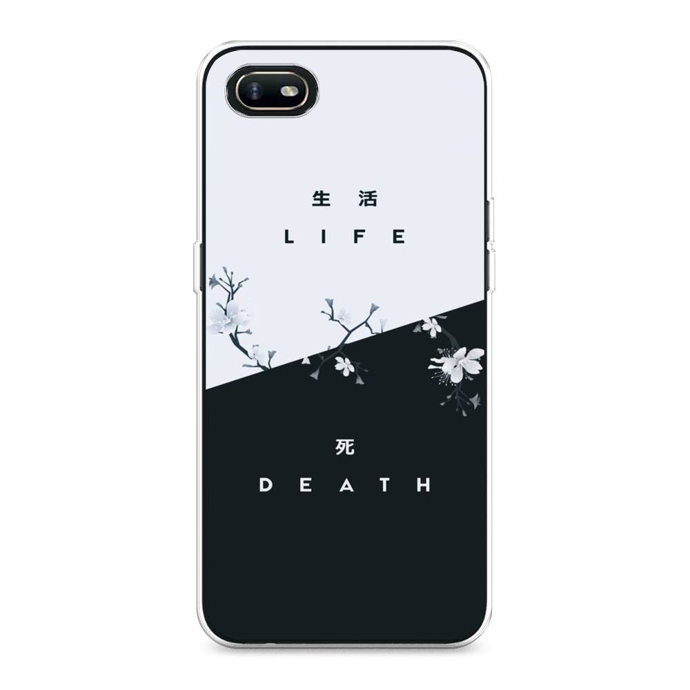 

Чехол Awog на Oppo A1k "Life and death", Разноцветный, 252150-7