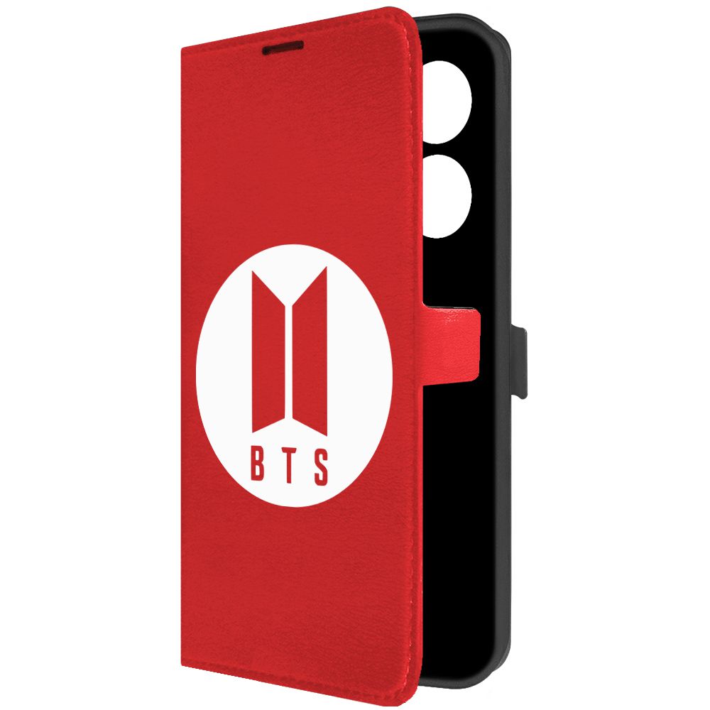 

Чехол-книжка Krutoff Eco Book для Tecno Camon 20 BTS красный