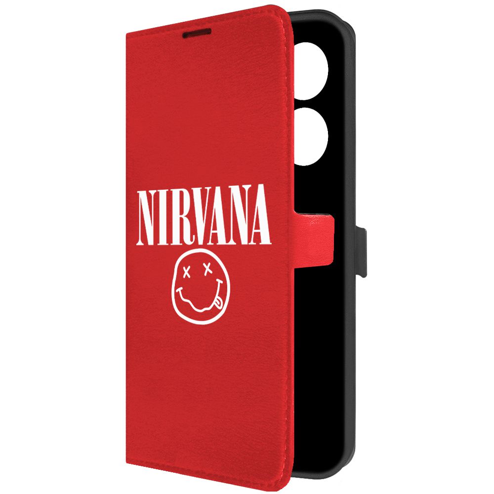 

Чехол-книжка Krutoff Eco Book для Tecno Camon 20 Nirvana красный
