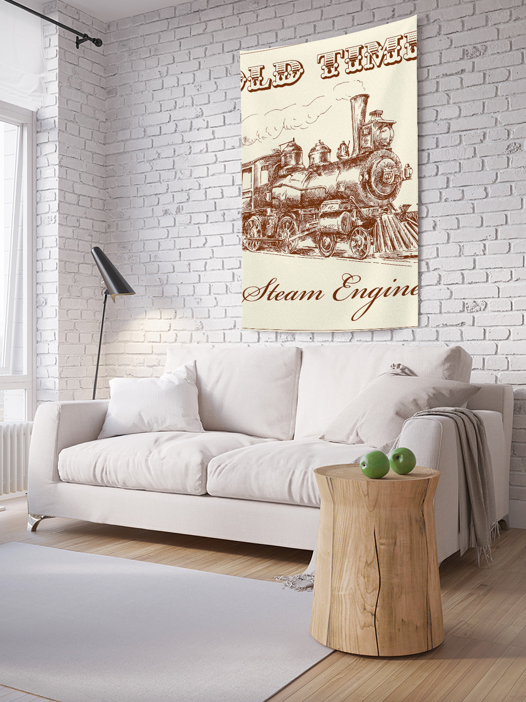

Вертикальное фотопанно на стену JoyArty Старые времена 100x150 см, Старые времена