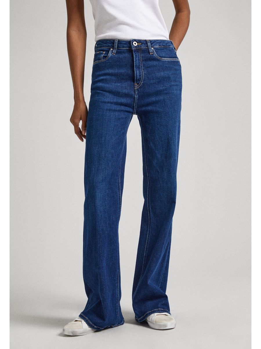 

Джинсы женские Pepe Jeans London PE121N165 синие 31/30, Синий, PE121N165