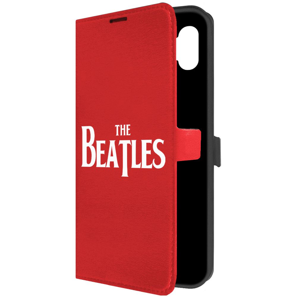 

Чехол-книжка Krutoff Eco Book для Samsung Galaxy M04 Beatles красный