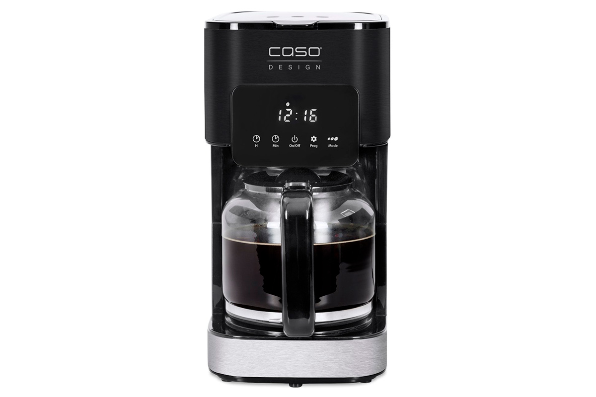 

Кофеварка капельного типа CASO Coffee Taste & Style серебристый, черный, Coffee Taste & Style