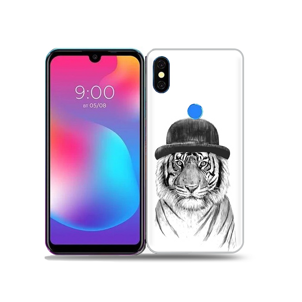 

Чехол MyPads Tocco для BQ 5730L тигр британец, Прозрачный, Tocco