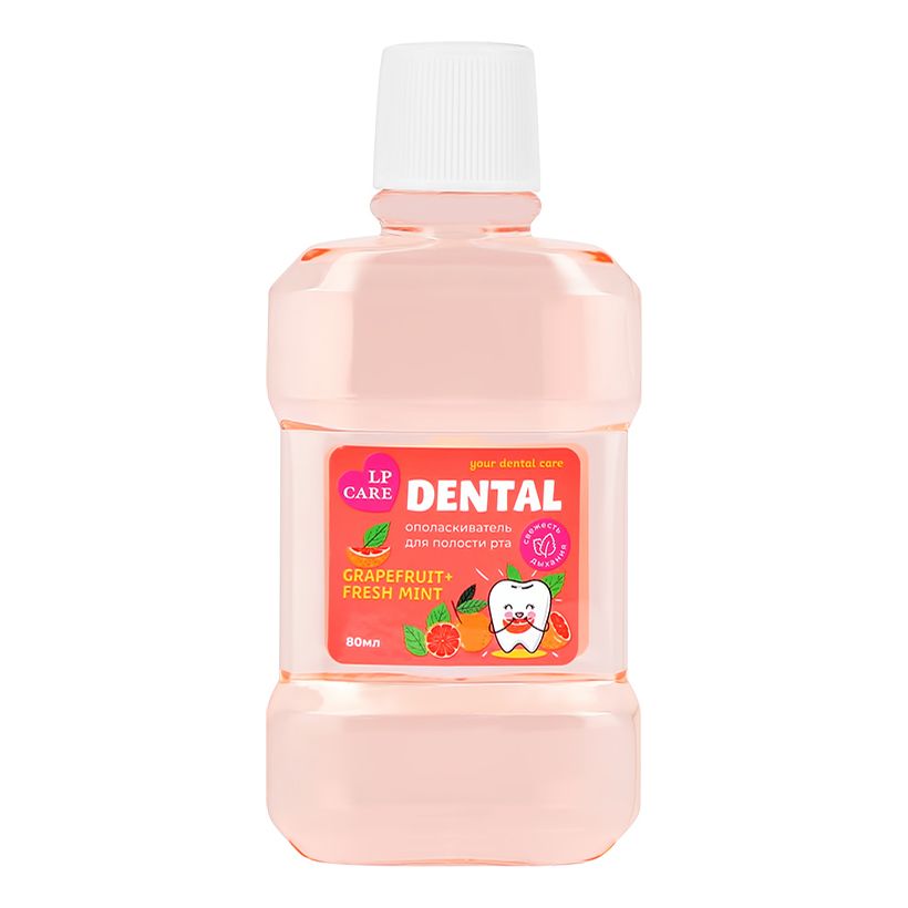 Ополаскиватель для полости рта Lp Care Dental Grapefruit Fresh Mint 80 мл