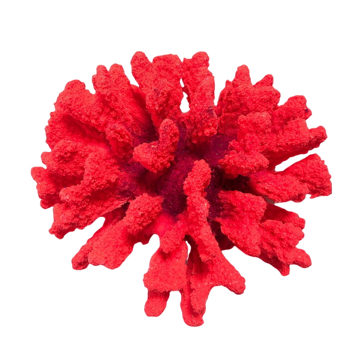 Коралл для аквариума Grotaqua брокколи красный 14х13х7 см